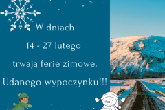 ferie zimowe