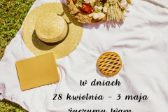 W dniach 28 kwietnia - 3 maja zyczymy Wam udanej majówki! - 1
