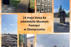 24 maja klasa 8a odwiedziła Muzeum Pamięci w Oświęciumiu - 1