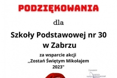 podziekowania  mikolaj 2023 - 1
