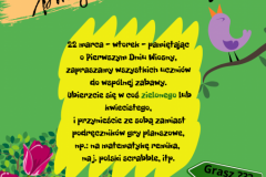 Zielony-Natura-Uczen-Cecha-Plakat